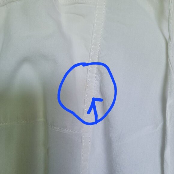 Eileen Fisher Organic Linen Cropped Cargo Pants. Size 4 - Picture 6 of 6